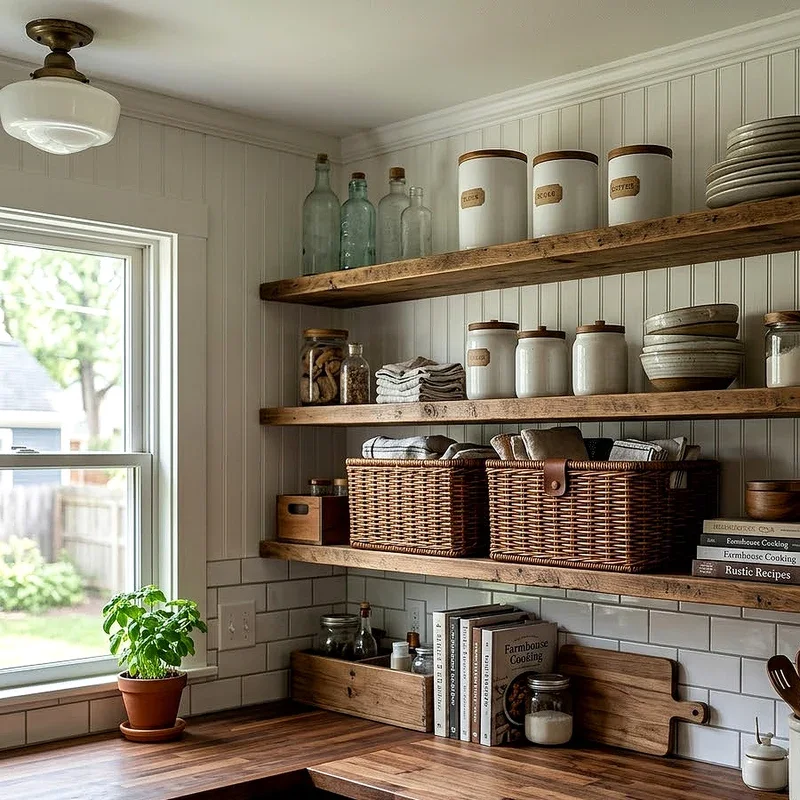 Above Kitchen Cabinet Storage Ideas