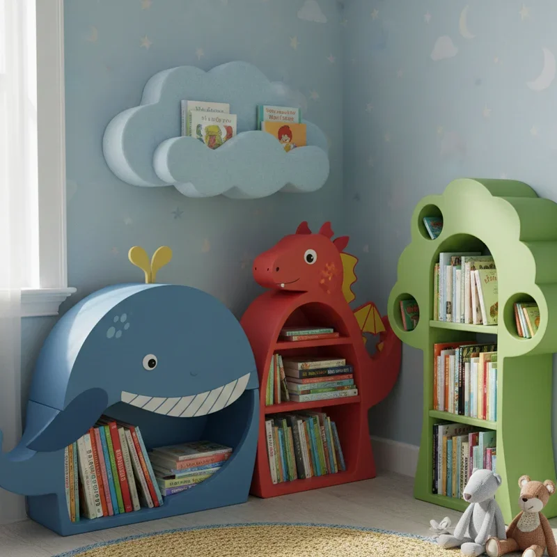 Kids Book Storage Ideas