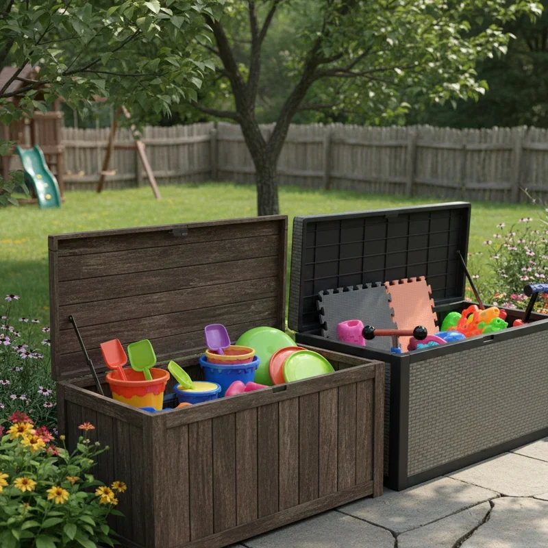 Outdoor Toy Storage Ideas