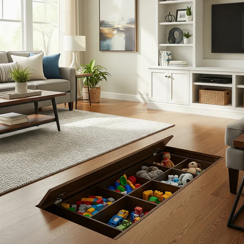 Living Room Toy Storage Ideas