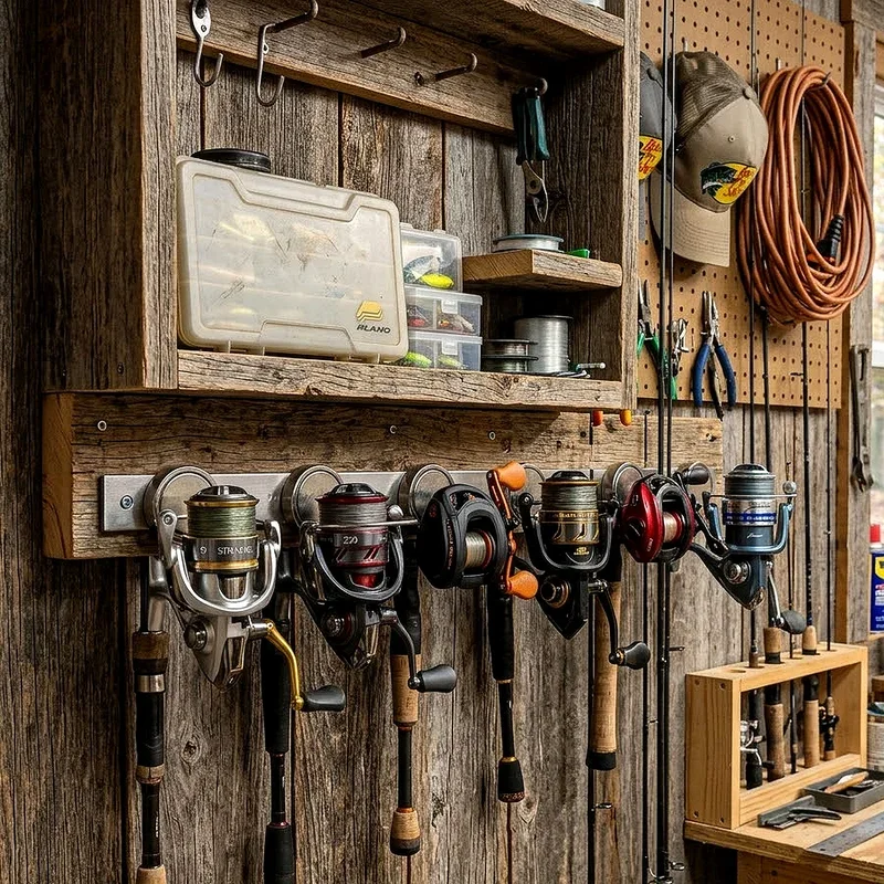 Fishing Reel Storage Ideas