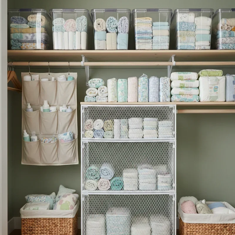 Diaper Storage Ideas