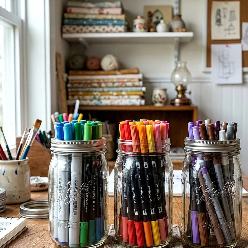Marker Storage Ideas