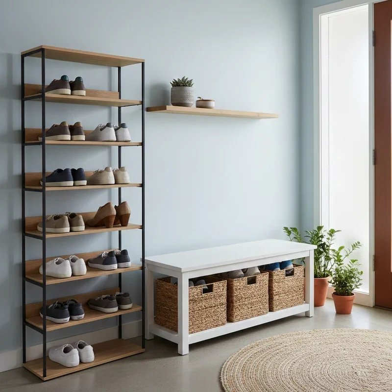 Entryway Shoe Storage Ideas
