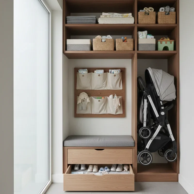 Stroller Storage Ideas