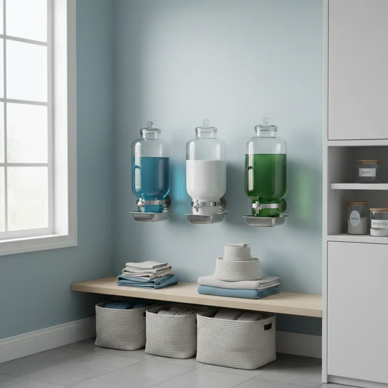 Laundry Detergent Storage Ideas