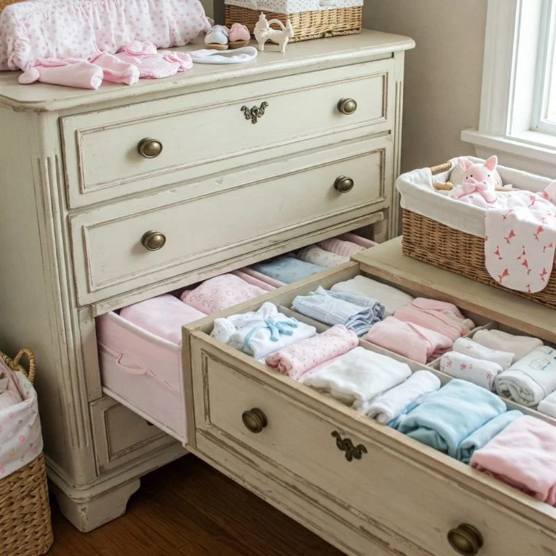 How to Organize a Baby Dresser Efficiently