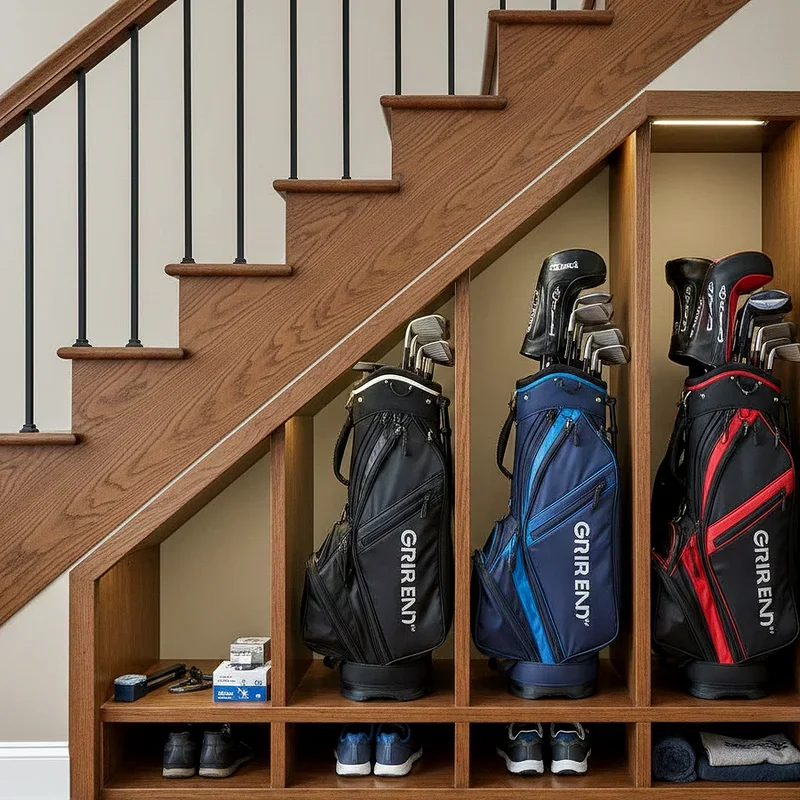 Golf Bag Storage Ideas
