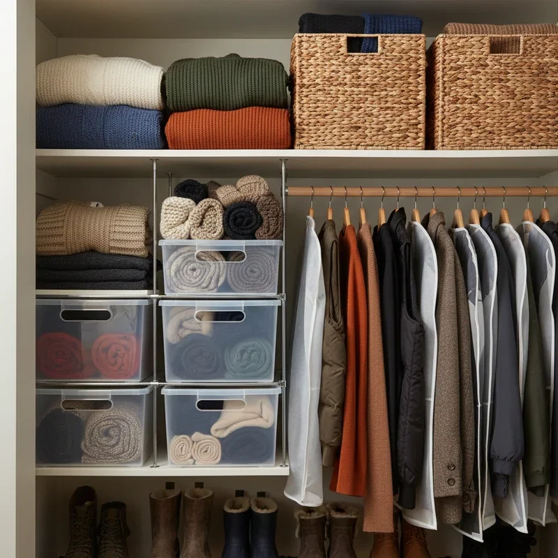 Winter Clothes Storage Ideas