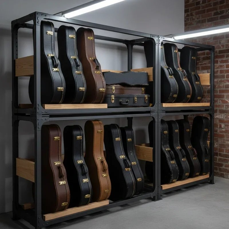 Guitar Case Storage Ideas