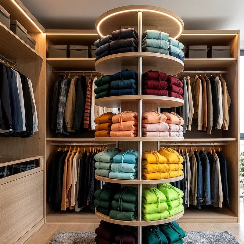 Hoodie Storage Ideas