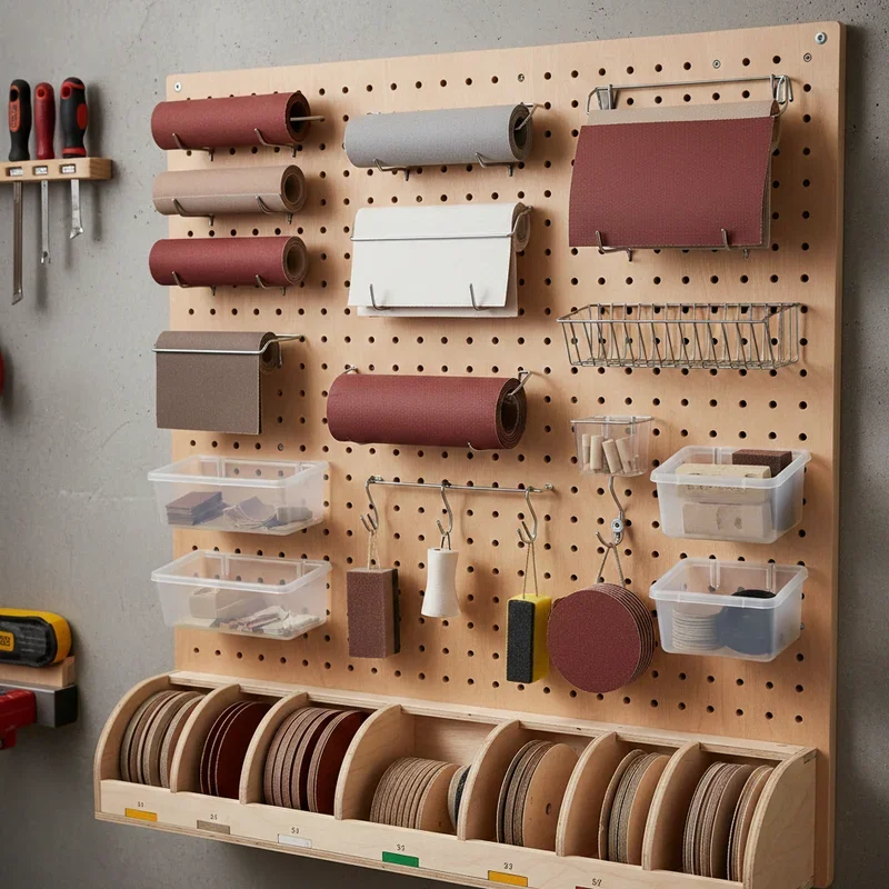 Sandpaper Storage Ideas