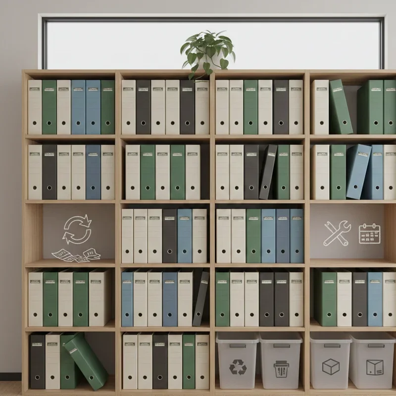 Binder Storage Ideas