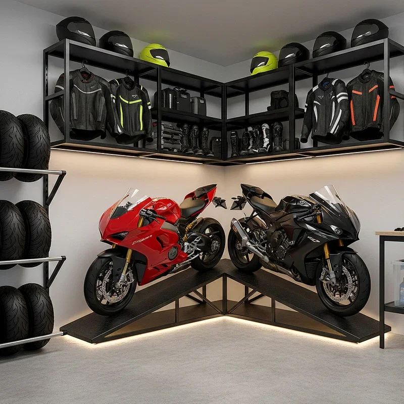 Motorcycle Storage Ideas