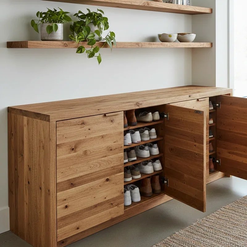 Hidden Shoe Storage Ideas