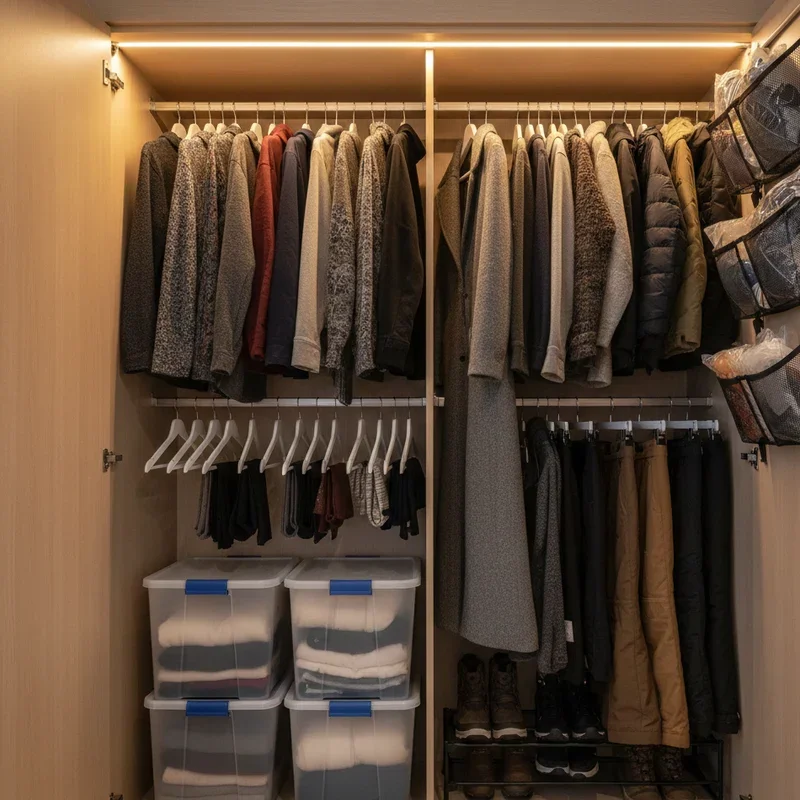 Winter Clothes Storage Ideas