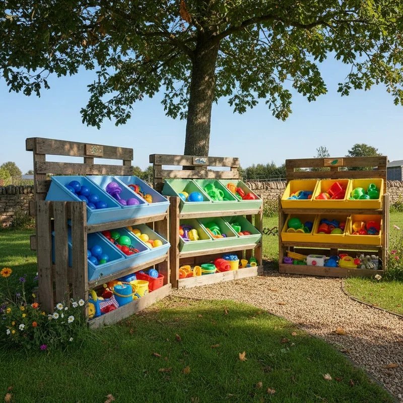 Outdoor Toy Storage Ideas