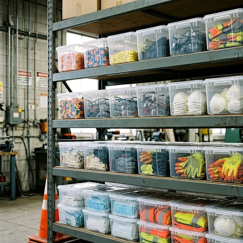 PPE Storage Ideas