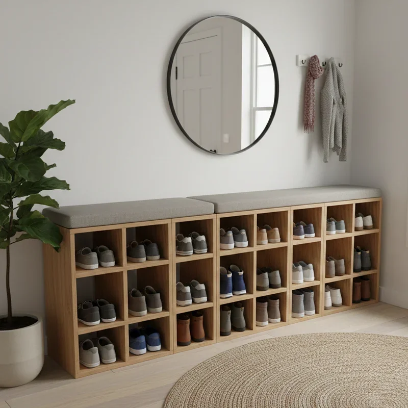 Shoe Storage Ideas for Entryway
