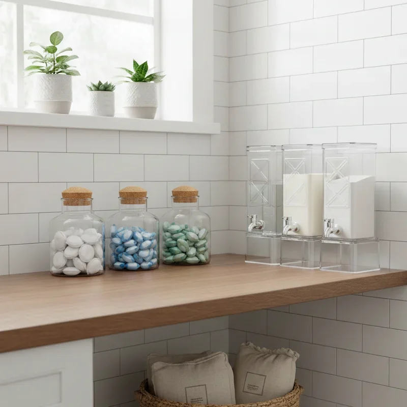 Laundry Detergent Storage Ideas