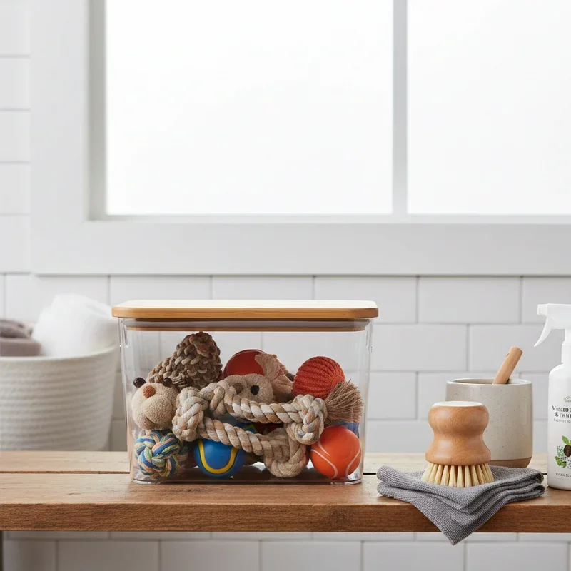 Dog Toy Storage Ideas