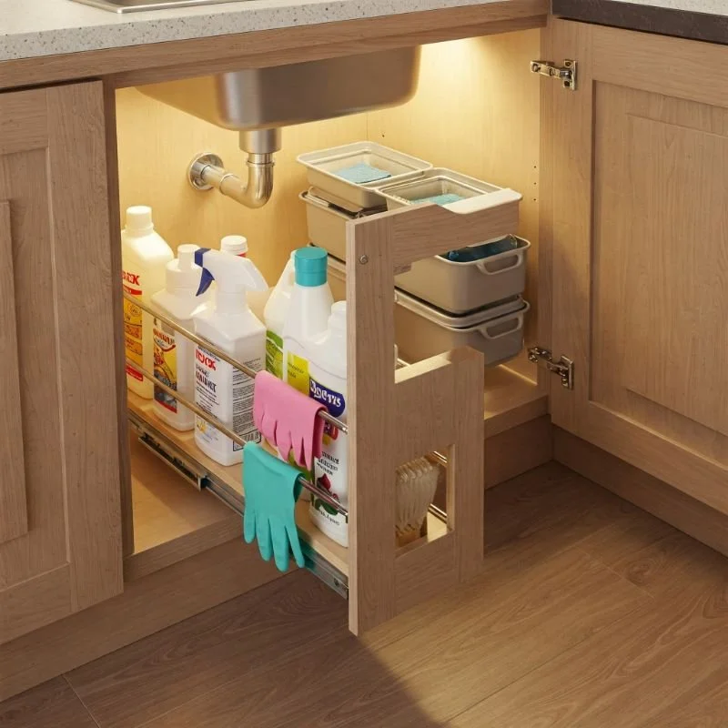 15 Under Sink Storage Ideas That Really Work