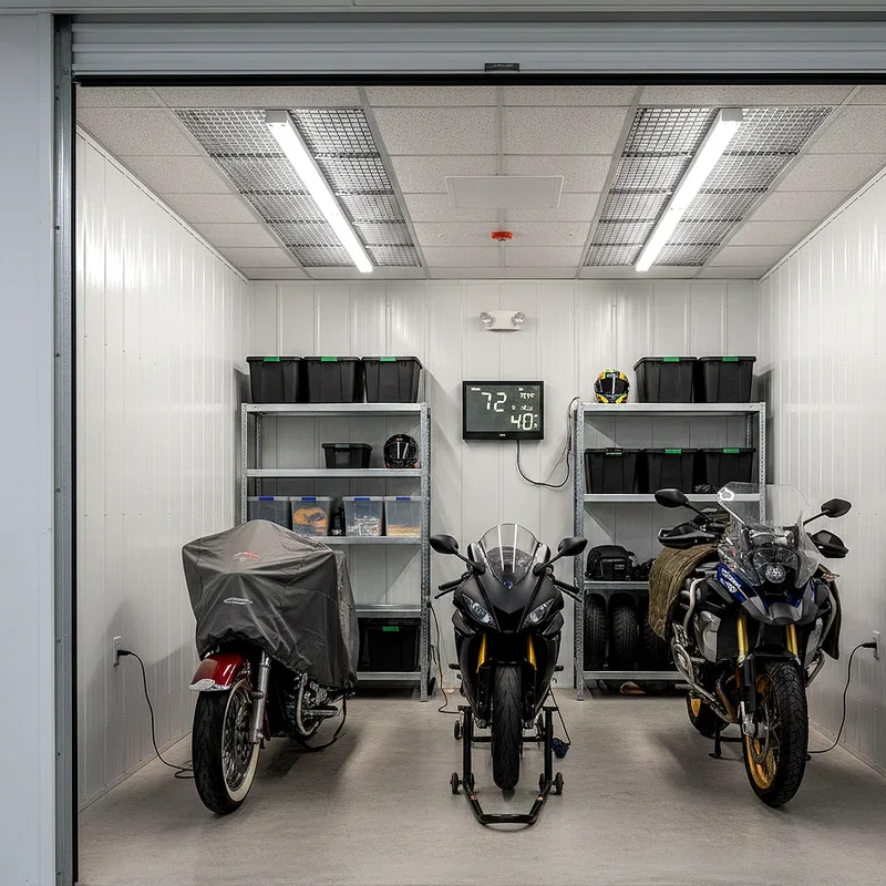 Motorcycle Storage Ideas