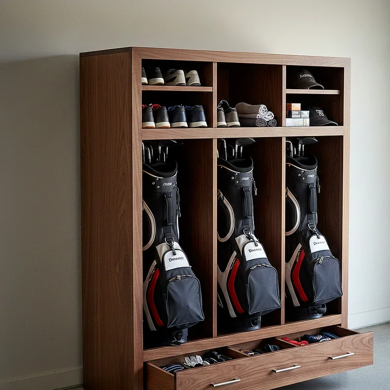 Golf Bag Storage Ideas