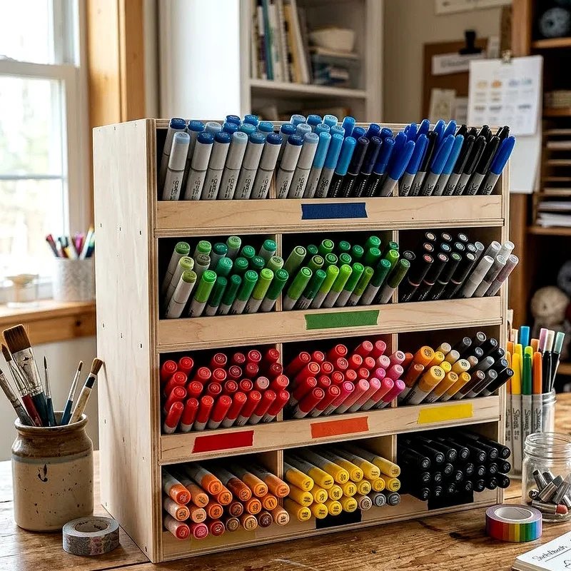 Marker Storage Ideas