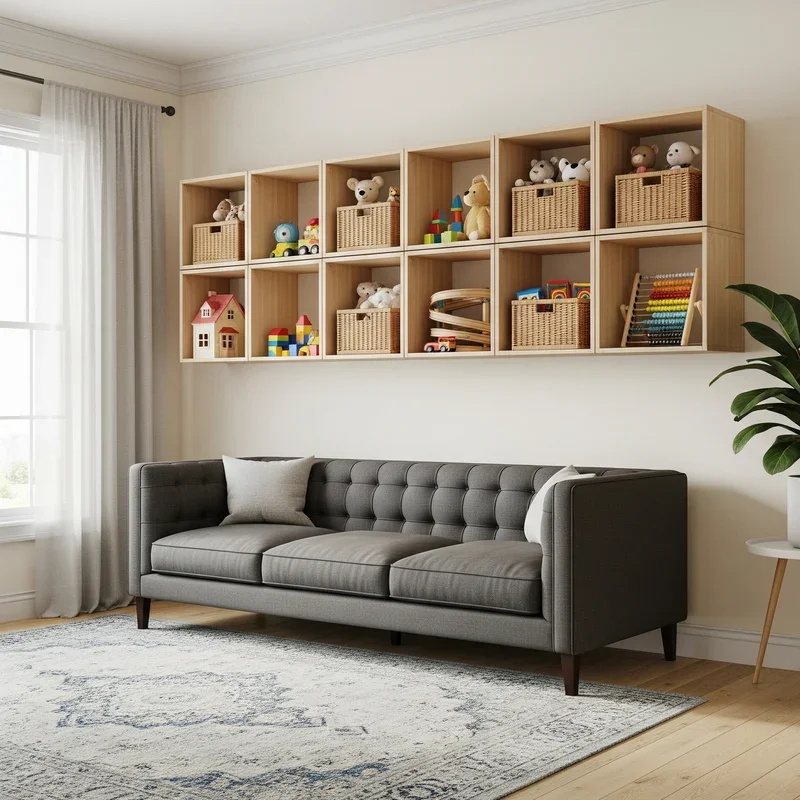 Living Room Toy Storage Ideas
