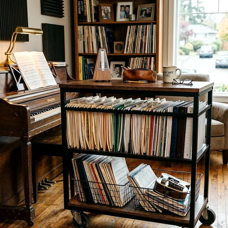 Sheet Music Storage Ideas