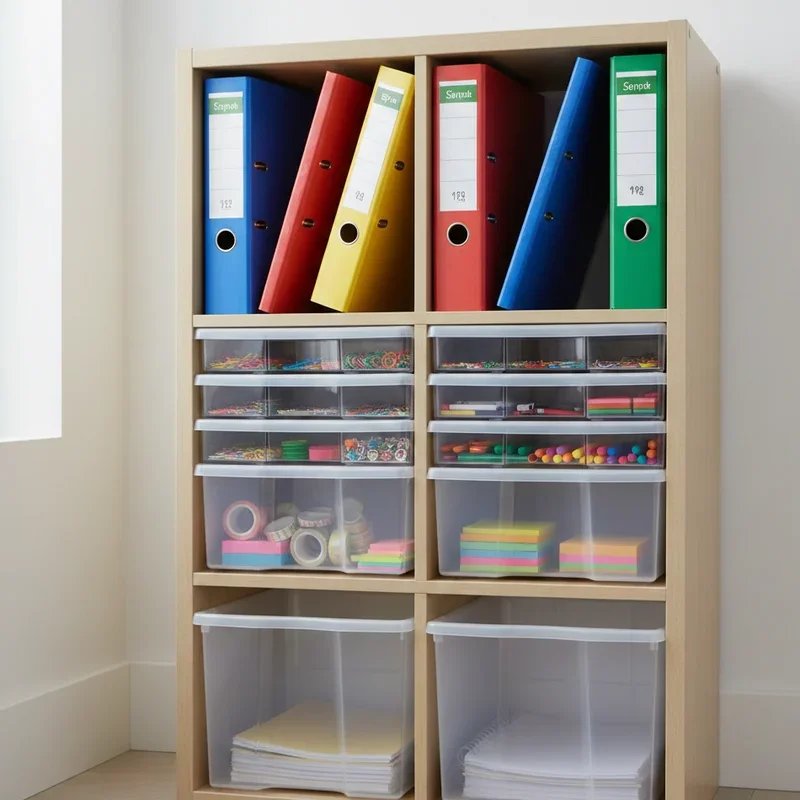Binder Storage Ideas