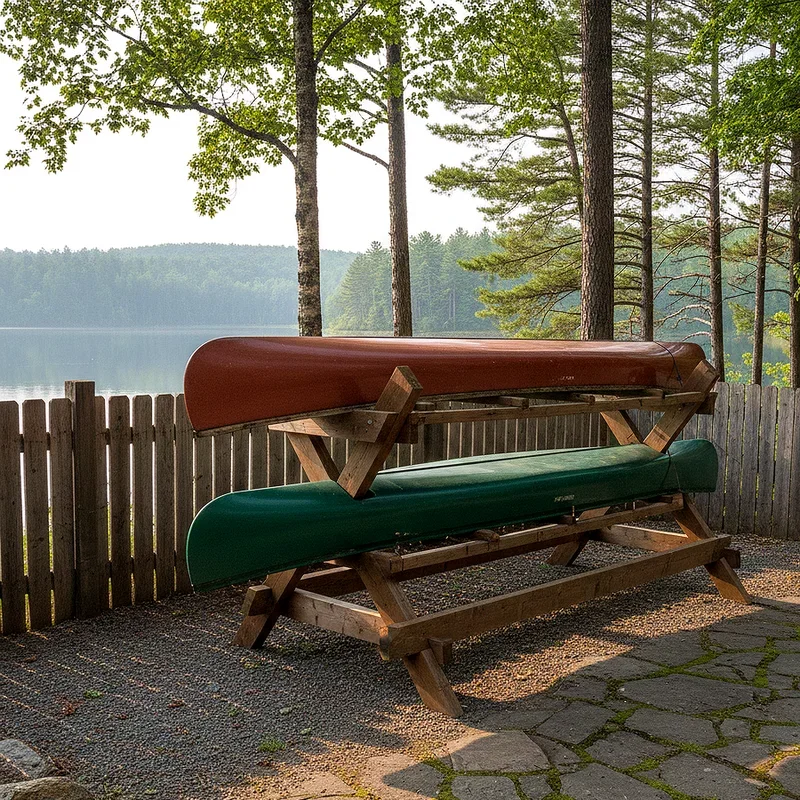 Canoe Storage Ideas