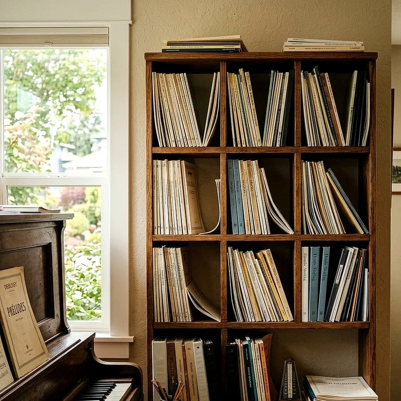 Sheet Music Storage Ideas