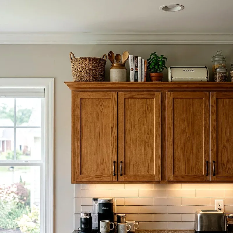 Above Kitchen Cabinet Storage Ideas