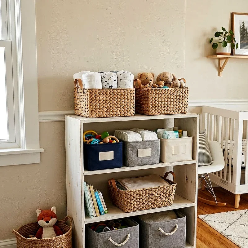 Baby Room Storage Ideas