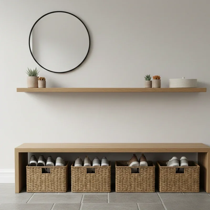 Shoe Storage Ideas for Entryway