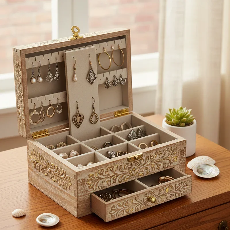 Earring Storage Ideas