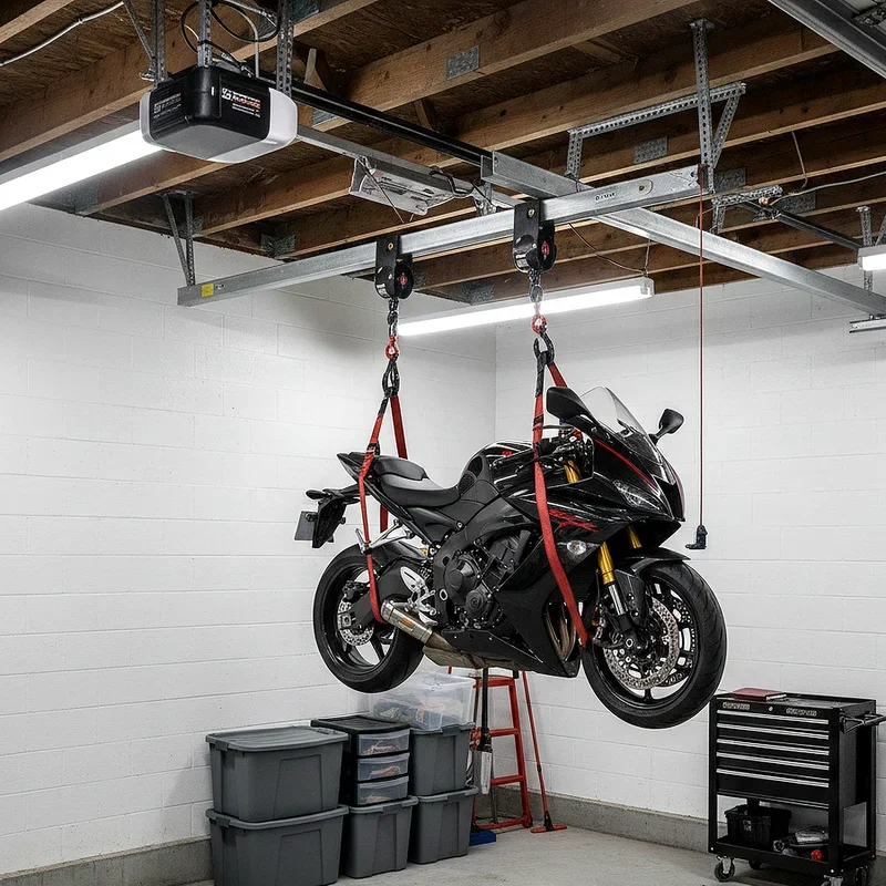 Motorcycle Storage Ideas