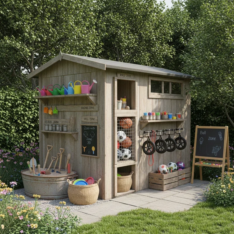 Outdoor Toy Storage Ideas