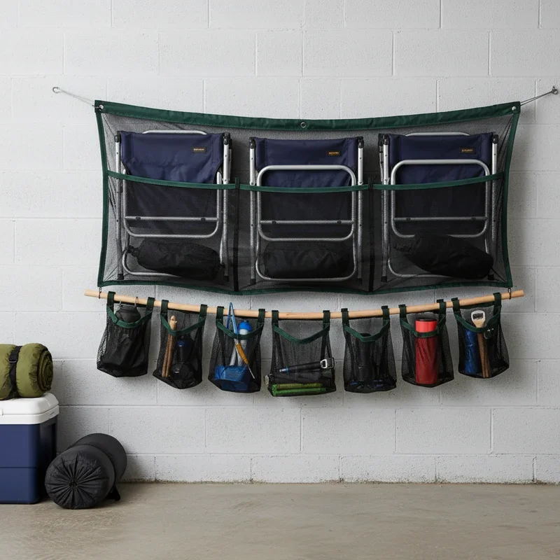 Camping Chair Storage Ideas