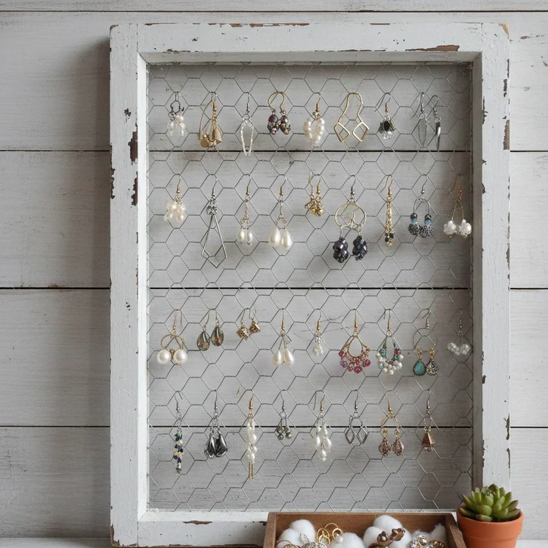 Earring Storage Ideas