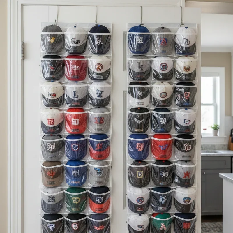 Baseball Hat Storage Ideas