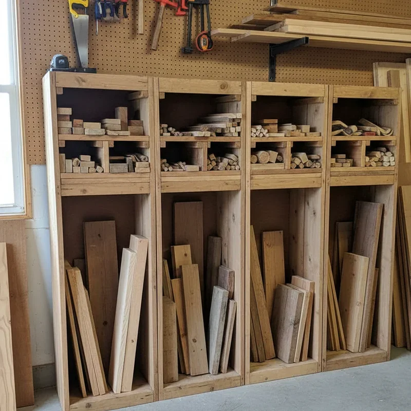 Scrap Wood Storage Ideas