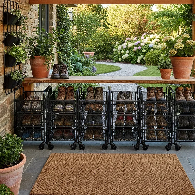 Outdoor Shoe Storage Ideas