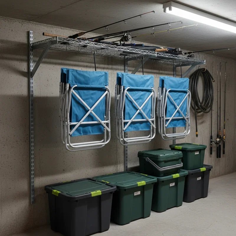 Camping Chair Storage Ideas