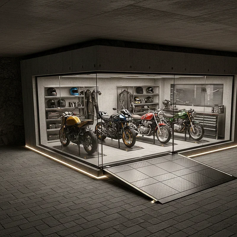Motorcycle Storage Ideas