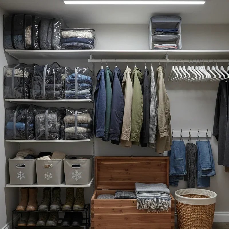 Winter Clothes Storage Ideas