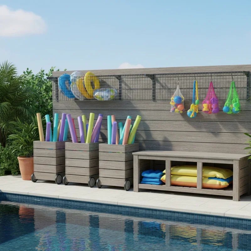 Outdoor Toy Storage Ideas