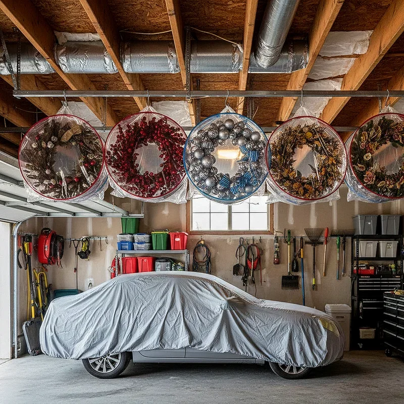 Wreath Storage Ideas